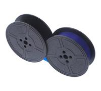 HANABASS Ruban pour Machine à Écrire Bleu en Nylon Forte Absorption D'encre et Résistance la Décoloration, pour Usage Professionnel et Domestique