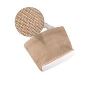 HANABASS Sac à Main Femme été Beige Tressé Vintage Sac Plage Toile Épaule Voyage Cabine Avion Élégant et Pratique pour Shopping Plage et Sorties