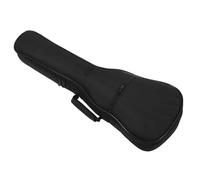 HANABASS Sac de Rangement Épais pour Ukulélé Soprano Sac Bandoulière Confortable à Dos Portable Noir pour Musiciens Déplacement