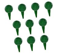 HANABASS Semoir à Semis Réglable 5 Outil de Jardinage Pratique pour Plantes Lot de 10 Distributeurs de Semoir en Plastique Adapté pour Types de Semences Accessoire et Solide