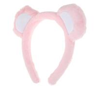 HANABASS Serre-tête Oreilles Ours Rose pour Femme et Ado Accessoire Cosplay Costume Élégant et Doux Bandeau Charmant pour Fête et Usage Quotidien