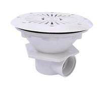 HANABASS Siphon de Drainage de Piscine in Ground Accessoire de Vidange et pour Piscine des Aspiration Installation Facile Blanc