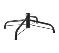 HANABASS Support CM Pliable pour Sapin de Noël en Fer 1,9 Tube | Base Noire pour Arbre Artificiel, Usage Décoration de Noël, Compatible Tiges de Sapin et Mâts Ballon