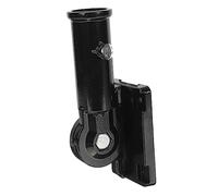 HANABASS Support de Mât Réglable Noir pour Mur Support de Hampe pour Usage Extérieur Accessoire Pratique pour Exposition de Drapeaux