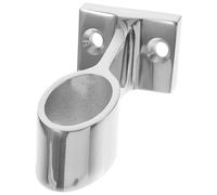 HANABASS Support de Rambarde de Bateau Support de Main Courante 316 Acier Inoxydable Argenté Poli Miroir Résistant la Déformation pour Main Courante, Poupe et Extérieur
