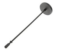 HANABASS Support Magnétique De Mât De Drapeau pour Voiture Ventouse Noir Base Robuste en Fer pour Affichage Extérieur Stable Montage Facile Résistant Au Vent Fort