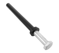 HANABASS Support Mural pour Barres D’Haltères en Acier au Carbone 25 MM à Boulon Unique - Support de Rangement pour Disques de Poids Corde à Sauter et Ceinture - Organiseur Compact pour