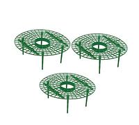HANABASS Supports pour Plantes Grimpantes Support pour Lot de 3 en Plastique pour Structure Solide Facile à Installer