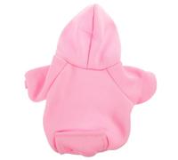 HANABASS Sweat à Capuche pour Chien XS Rose avec Poche Vêtement Coupe-Vent Doux et Confortable Manteau D’Hiver pour Petits Chiens Accessoire Photo et Tenue Cosplay Adaptée aux Sorties