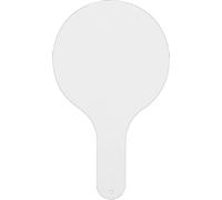HANABASS Tableau Blanc Effaçable à Sec Portatif en Bois Bords Lisses, Accessoire Scolaire Simple pour Participation Rapide et Silencieuse en Classe