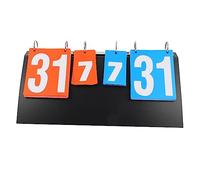 HANABASS Tableau de Score Pratique Positions Durable avec Marqueur de Score pour Sports de Raquette avec Support pour Pong Volleyball et Badminton