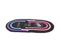 HANABASS Tapis Amortisseur pour Corde à Antidérapant en Polyester et Silicone 80x49x1cm, Portable et Adapté aux Exercices Intérieurs et Extérieurs