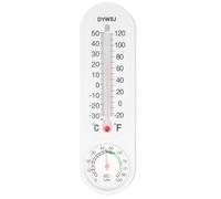 HANABASS Thermomètre Hygromètre Numérique Intérieur Blanc Affichage Lcd, Thermomètre D'humidité Précis pour Maison et Serrage, Testeur Température Ambiante Compact et Portable