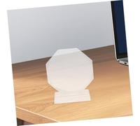 HANABASS Trophée Octogonal Transparent pour Récompenses Décoration de Bureau et Plaques Commémoratives Finition Polie pour Reconnaissance Professionnelle et Célébrations