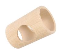 HANABASS Tunnel en pour Hamster Jouet aux Morsures Cachette Naturelle pour Petits Animaux Tube en pour Exploration et Jeux