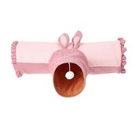 HANABASS Tunnel pour Petits Animaux en Forme De Triple Connexion Maison Cachée pour Hamster Lapin Cochon Refuge Chaud pour Jeux Et Repos