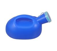 HANABASS Urinoir Portable pour Hommes avec Bouchon Anti-fuite Bouteille Urinaire Ergonomique Bleue Urinal de Voyage Léger et Facile à Nettoyer pour Lit et Déplacements