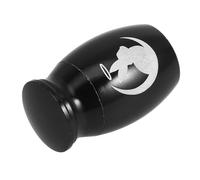 HANABASS Urne Funéraire Petite pour Animaux Acier Inoxydable Urne Souvenir Compacte pour Cendres de Lapin Étanche et Légère pour Mémorial Pet