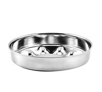 Hanabitx Lot de 1 bol pour chien avec base en caoutchouc antidérapant, bol de nourriture pour animaux de compagnie, bol à eau, bol pour animaux de compagnie, petite taille