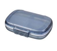 Hanabitx Lot de 1 porte-bagages de voyage pour organisateur portail/porte-vitamines hermétique et résistant à l'humidité bleu