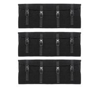 Hanabitx Lot de 3 housses d'étape RV Step Mat pour marches incurvées pliables, 22 pouces enveloppantes pour escaliers, pour extérieur