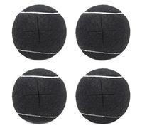 Hanabitx Lot de 4 balles de tennis universelles prédécoupées pour pieds de meubles et pieds de protection du sol