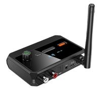 Hanabitx Récepteur Bluetooth 5.3 à affichage numérique - Adaptateur coaxial à fibre optique - Prend en charge le lecteur MP3 U Disk - Facile à utiliser