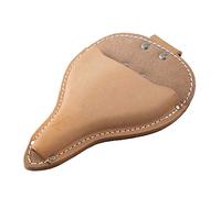 Hanafubuki Étui en cuir avec boucle de ceinture pour outils à main de jardin, fabriqué au Japon, support de ciseaux de jardinage japonais, étui durable - L 140 mm (Beige)