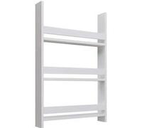 Hanah Home - Bibliothèque murale en aggloméré Artemis 3 étagères : 60x10x90 Blanc G