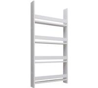 Hanah Home - Bibliothèque murale en aggloméré Artemis 4 étagères : 60x10x120 Blanc G