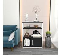 Hanah Home Bookshelf, Blanc Anthracite, Taille Unique