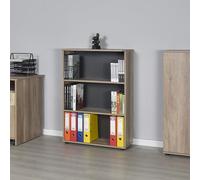 Hanah Home Bookshelf, Noyer Clair, Taille Unique