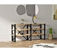 Hanah Home Bookshelf, Sapphire Black, Taille Unique