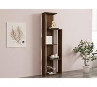 Hanah Home Bookshelf, Walnut, Taille Unique