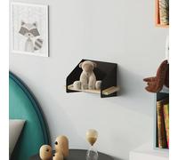 Hanah Home BRS-002, Bois, Noir, Taille Unique