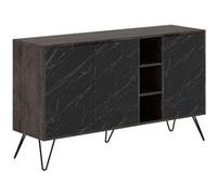 Hanah Home - Buffet en aggloméré 3 portes Clara NC