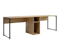 Bureau double en aggloméré Ikili.