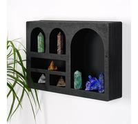 Hanah Home CRY003, Bois Massif, Noir, Taille Unique