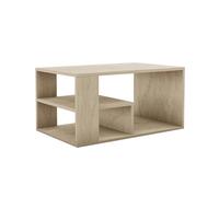 Hanah Home Table à café Élégante – Montage mural, Travertine, 80×50×40 cm, 100% mélaminée, 18 mm