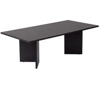 Hanah Home Élégante Table à café Noire, 100% mélamine, épaisseur : 18 mm, Design Moderne pour Salon et Salon, Durable et élégante