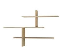Hanah Home - Etagère murale en agglomeré Leo Beige G