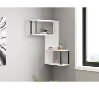 Hanah Home Lecco, mélamine, Blanc, Taille Unique