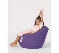 Hanah Home, Premium- FRN1159, Violet, Pouf classique, 100% polystyrène recyclé à haute densité
