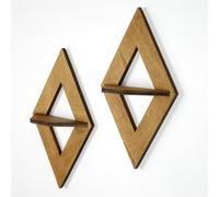 Hanah Home Raf260, Plywood, Walnut, Taille Unique