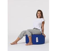 Hanah Home, Round- FRN1314, Bleu, Pouf classique, 100% polystyrène recyclé à haute densité