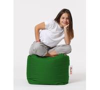 Hanah Home, Square- FRN1310, Vert, Pouf classique, 100% polystyrène recyclé à haute densité