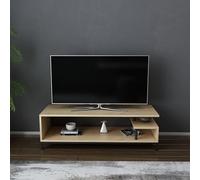Hanah Home Support TV, mélamine, Beige foncé, Taille Unique