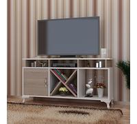 Hanah Home Support TV, mélamine, Cordoue Blanche, Taille Unique