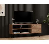 Hanah Home Support TV, mélamine, Pin Atlantique, Taille Unique