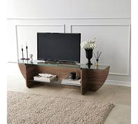 Hanah Home Support TV, mélamine, Walnut, Taille Unique